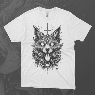 Dámské tričko - Liška Klamu - Démonický bestiář
