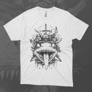 Dámské tričko - Žralok Hlubin - Démonický bestiář