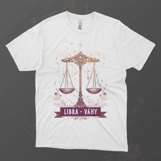 Dámské tričko - Váhy - Znamení zvěrokruhu