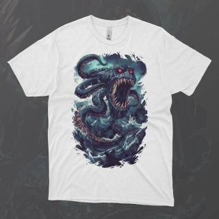 Pánské tričko - Kraken - Chapadla pod lodí