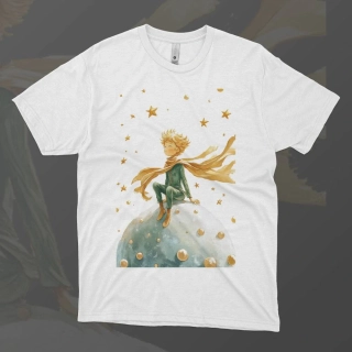 Pánské tričko - Samotář na planetě - Malý princ - Le petit prince