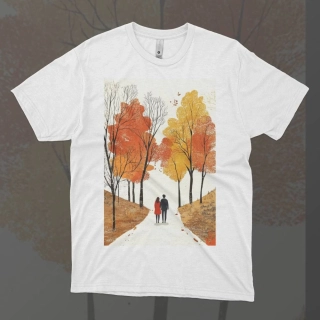 Pánské tričko - Lesní stezka dobrodružství - Svobodná příroda