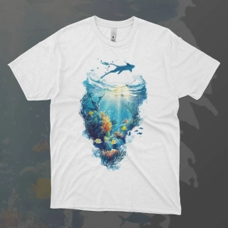 Dámské tričko - Mořské dobrodružství - Svobodná příroda