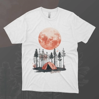Pánské tričko - Noční stan - Svobodná příroda