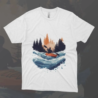 Dámské tričko - Peřeje v akci - Svobodná příroda