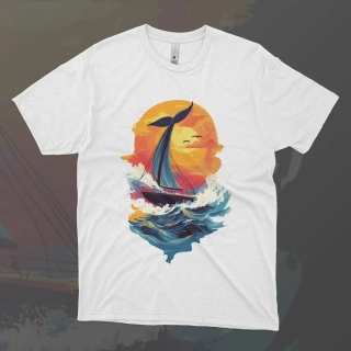 Pánské tričko - Plavba v bouři - Svobodná příroda