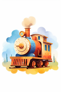 Obraz - Vláček do kouzelné přírody