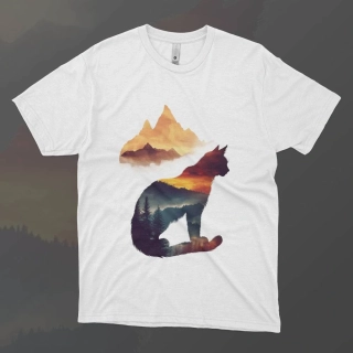 Dámské tričko - Rysí ticho - Svobodná příroda