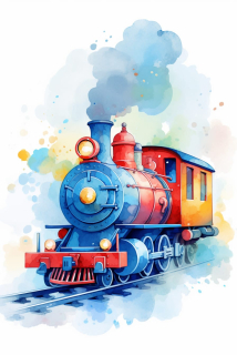 Plakát - Vláček do pohádkového světa