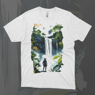 Dámské tričko - Tajemná džungle - Svobodná příroda