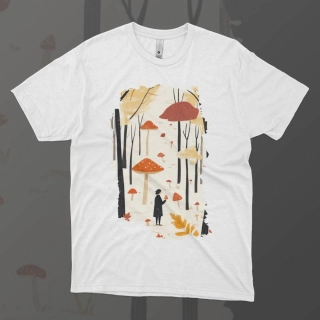 Pánské tričko - Tajemství lesa v rukou - Svobodná příroda