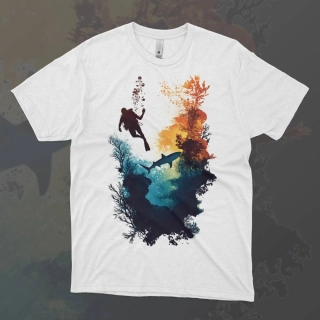 Dámské tričko - Tanec hlubin - Svobodná příroda