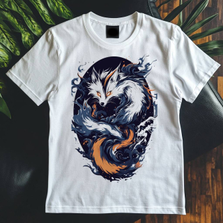 Dámské tričko - Kitsune s devíti ocasy