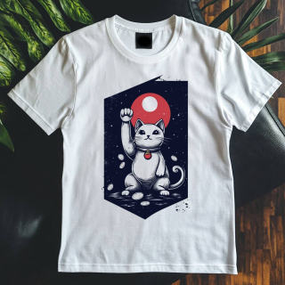 Dámské tričko - Maneki Neko pozved labku