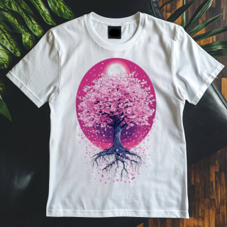 Dámské tričko - Sakura v plném rozkvětu