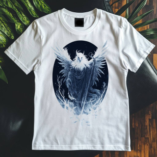 Dámské tričko - Tengu rozpíná křídla hněvu