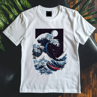 Dámské tričko - Vlna Hokusai boří nebesa