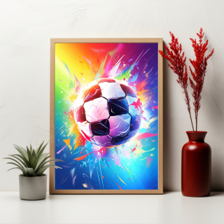 Plakát - Euforie načrtnutá barvami