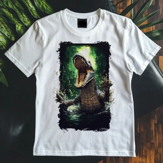 Dámské tričko - Krokodýl z Nilských hlubin
