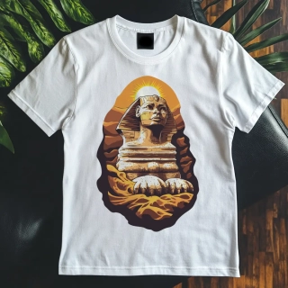 Pánské tričko - Sfinga z pouštního písku