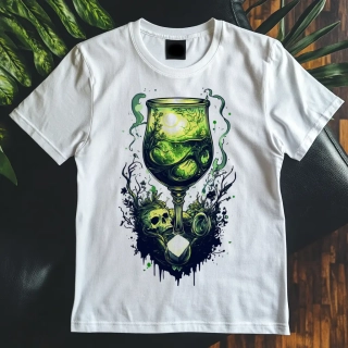 Pánské tričko - Absinth zelený sen