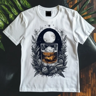 Pánské tričko - Bourbon jantarový sen