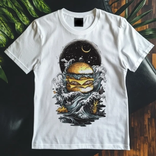 Dámské tričko - Burger voní dálkou