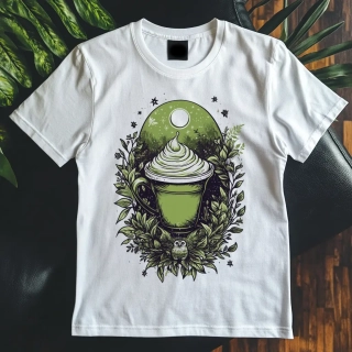 Pánské tričko - Matcha Tea zelený rituál