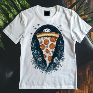 Dámské tričko - Pizza křupavé sen