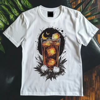 Dámské tričko - Rum Cola noční záře