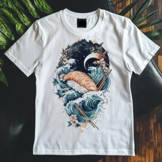 Dámské tričko - Sushi tichý oceán