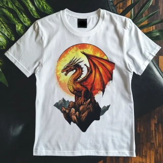 Dámské tričko - Drak horská koruna