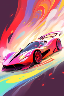 Plakát - Červená vášeň