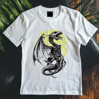 Dámské tričko - Drak kostlivec nesmrtelný