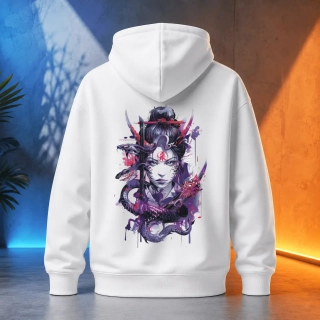 Unisex mikina - Japanese Female Warrior