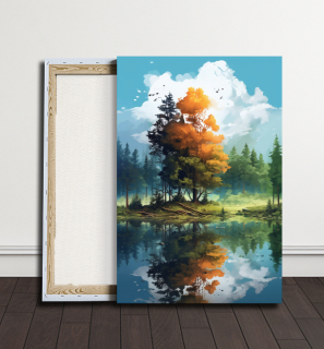 Obraz - Podzimní pohled