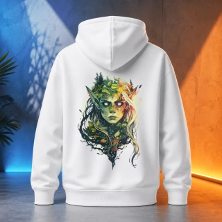 Unisex mikina - Green Female Elf
