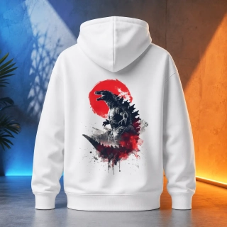 Unisex mikina - Godzilla za úsvitu