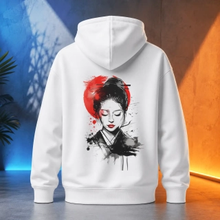 Unisex mikina - Tichá Gejša