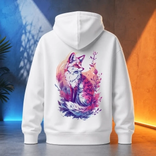 Unisex mikina - Záhadná toulavá liška