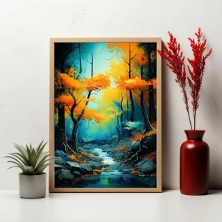 Plakát - Stínem okovaná cesta