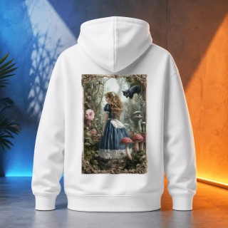 Unisex mikina - Alenka v říši divů – Alice in Wonderland