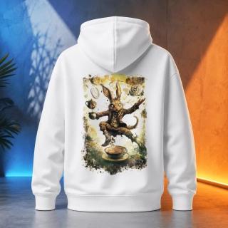 Unisex mikina - Čaj a šílenství – Tea & Madness