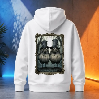 Unisex mikina - Dvojitý chaos – Double Trouble