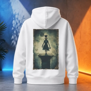 Unisex mikina - Svět Kloboučníka – Hatter’s World