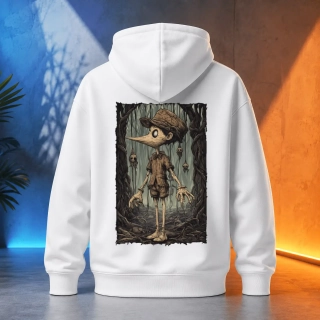 Unisex mikina - Pinocchio – Provázky Osudu