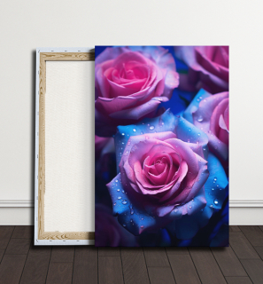 Obraz - Růžové tóny v Modrém světě