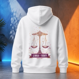 Unisex mikina - Váhy - Znamení zvěrokruhu