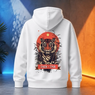 Unisex mikina - Tygr - Čínský zvěrokruh