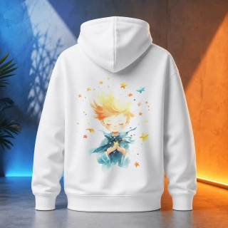 Unisex mikina - Kytice hvězd - Malý princ - Le petit prince